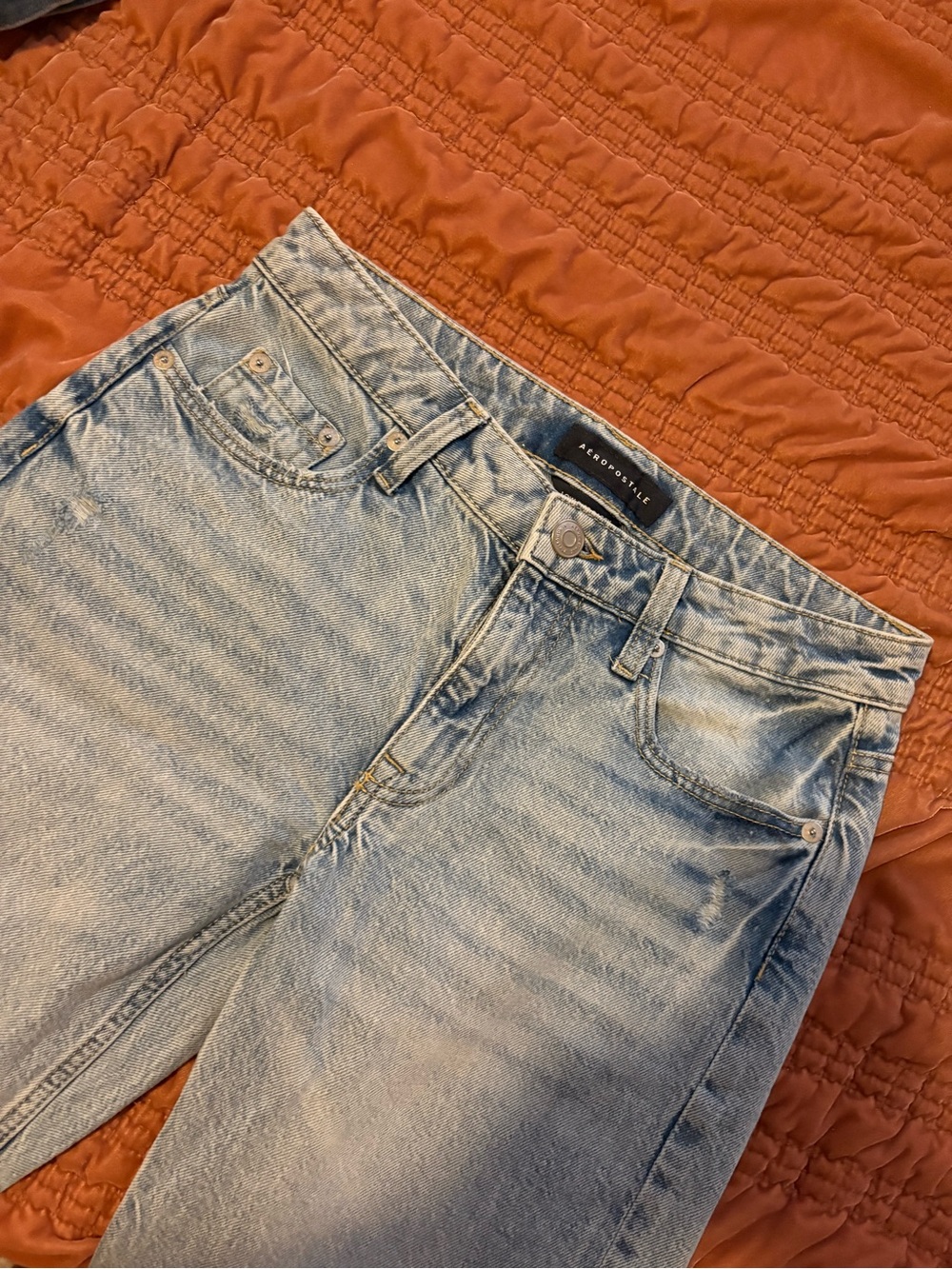 Aeropostale Light Wash High-Rise Women’s Jeans